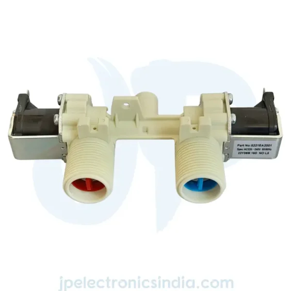 Water Inlet Feed Valve-2 Way Compatible for LG Washing Machine (Hot & Cold)