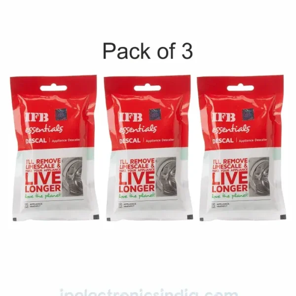 IFB Descaling Powder for Front and Top Load Washing Machine - (Pack of 3)