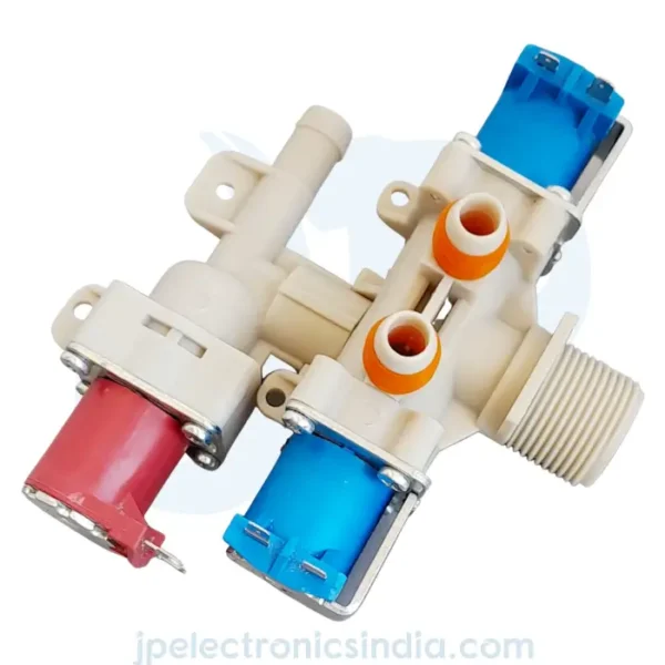 12v DC 3 Way Inlet Valve for LG Fully Automatic Washing Machine - Easy to Install, High Quality