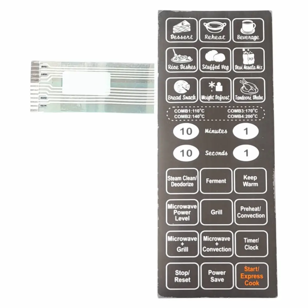 20BC4 (Steam) Microwave Oven Membrane Keypad Compatible with IFB