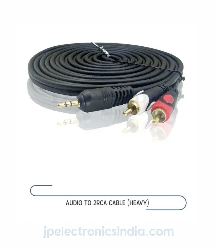 Audio To 2RCA Cable (Heavy)