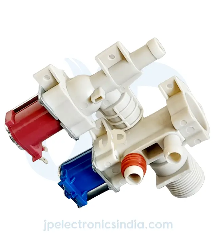 12v DC LG Top Load Washing Machine DC Inlet Valve, Inlet Feed Valve Red/Blue