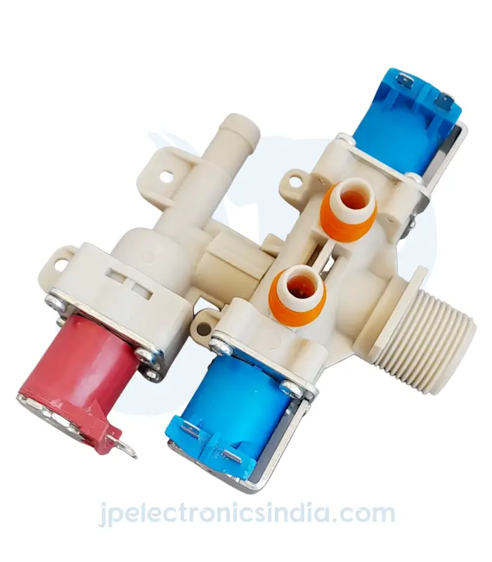 12v DC 3 Way Inlet Valve for LG Fully Automatic Washing Machine - Easy to Install, High Quality